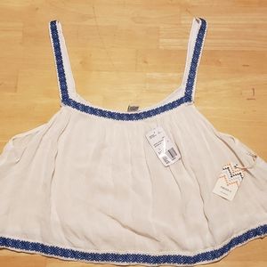 Flowy Bohemian Crop Top